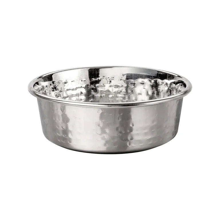 304 Stainless Steel Bowl Dog Water Bowl Embossing