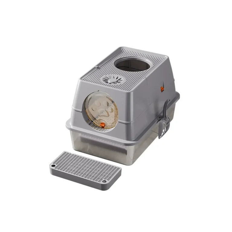 304 Stainless Steel Extra Large Enclosed Cat Litter Box