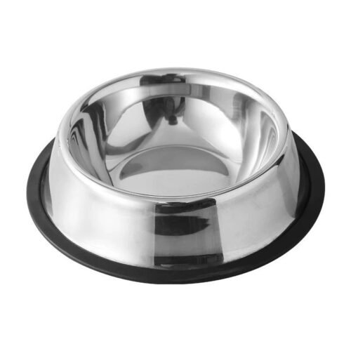 Heavy-Duty Stainless Steel Pet Bowl with Non-Slip Base | Wholesale OEM