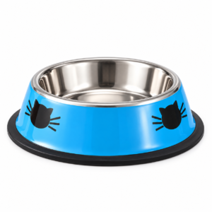 printed-stainless-pet-bowl-main Printed Stainless Steel Pet Bowl with Non-Slip Base | Wholesale OEM