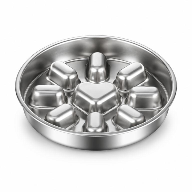 Stainless Steel Slow Feeder Dog Bowl for Wholesale OEM