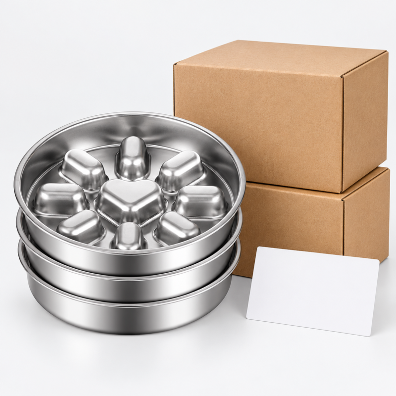 stainless-steel-slow-feeder-wholesale Stainless Steel Slow Feeder Dog Bowl for Wholesale OEM
